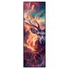 Led Wandbild Bunter Hirsch In Flammen Schmal Produktvorschau Frontal