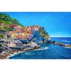 Led Wandbild Buntes Dorf Manarola Querformat Motivvorschau