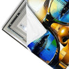 Led Wandbild Cloe Farben Der Vielfalt Hochformat Materialvorschau