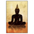 Led Wandbild Dark Buddha Hochformat Produktvorschau Frontal