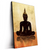 Led Wandbild Dark Buddha Hochformat Produktvorschau Seitlich