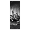 Led Wandbild Das Duell Schmal Produktvorschau Frontal