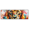 Led Wandbild Der Loewe Urban Style Panorama Produktvorschau Frontal