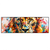 Led Wandbild Der Loewe Urban Style Panorama Produktvorschau Frontal
