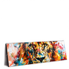 Led Wandbild Der Loewe Urban Style Panorama Produktvorschau Seitlich