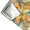Led Wandbild Digitale Blumen No 1 Hochformat Materialvorschau
