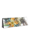 Led Wandbild Digitale Blumen No 1 Panorama Produktvorschau Seitlich