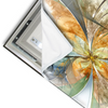 Led Wandbild Digitale Blumen No 1 Querformat Materialvorschau