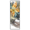 Led Wandbild Digitale Blumen No 1 Schmal Produktvorschau Frontal