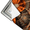 Led Wandbild Digitale Blumen No 2 Hochformat Materialvorschau