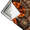 Led Wandbild Digitale Blumen No 2 Querformat Materialvorschau