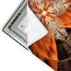 Led Wandbild Digitale Blumen No 2 Schmal Materialvorschau
