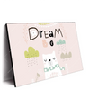 Led Wandbild Dream Big Eisbaer Querformat Produktvorschau Seitlich
