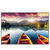 Led Wandbild Drei Boote Querformat Produktvorschau Frontal