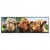 Led Wandbild Drei Schottische Rinder Panorama Produktvorschau Frontal