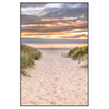 Led Wandbild Duenen Am Nordseestrand No 2 Hochformat Produktvorschau Frontal