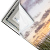 Led Wandbild Duenen Und Abendsonne Hochformat Materialvorschau