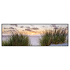 Led Wandbild Duenen Und Abendsonne Panorama Produktvorschau Frontal