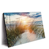 Led Wandbild Duenen Und Meer Querformat Produktvorschau Seitlich
