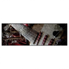 Led Wandbild E Gitarre Retro Look Panorama Produktvorschau Frontal