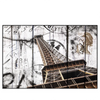 Led Wandbild Eifelturm Shabby Stil Querformat Produktvorschau Frontal