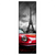 Led Wandbild Eiffelturm Rotes Auto Schmal Produktvorschau Frontal
