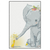 Led Wandbild Elefant Entlein Hochformat Produktvorschau Frontal