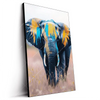 Led Wandbild Elefant Farben Der Wildnis Hochformat Produktvorschau Seitlich