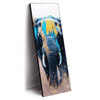 Led Wandbild Elefant Farben Der Wildnis Schmal Produktvorschau Seitlich