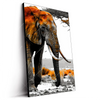 Led Wandbild Elefant Kraft Der Wildnis Hochformat Produktvorschau Seitlich