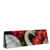 Led Wandbild Eleganter Schwan Mit Blumen Panorama Produktvorschau Seitlich