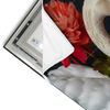 Led Wandbild Eleganter Schwan Mit Blumen Querformat Materialvorschau