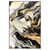 Led Wandbild Elegantes Gold Schwarzes Portraet Hochformat Produktvorschau Frontal