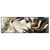 Led Wandbild Elegantes Gold Schwarzes Portraet Panorama Produktvorschau Frontal