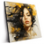 Led Wandbild Estelle Dynamische Portraetkunst Quadrat Produktvorschau Seitlich