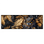 Led Wandbild Eule Und Goldene Blaetter Panorama Produktvorschau Frontal