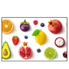 Led Wandbild Exotische Fruechte Querformat Produktvorschau Frontal