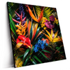 Led Wandbild Exotische Tropische Pflanzen Quadrat Produktvorschau Seitlich