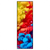 Led Wandbild Farbe Im Wasser Bunt Schmal Produktvorschau Frontal