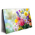 Led Wandbild Farbenfrohe Fruehlingsblueten Querformat Produktvorschau Seitlich