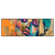 Led Wandbild Farbexplosion Portraet Florence Panorama Produktvorschau Frontal