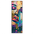 Led Wandbild Farbexplosion Portraet Florence Schmal Produktvorschau Frontal