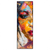 Led Wandbild Farbexplosion Portraet Lola Schmal Produktvorschau Frontal