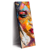 Led Wandbild Farbexplosion Portraet Lola Schmal Produktvorschau Seitlich