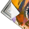 Led Wandbild Farbexplosion Portraet Nova Schmal Materialvorschau