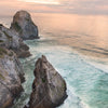 Led Wandbild Felsen Am Meer Panorama Zoom