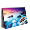 Led Wandbild Felsen Im Meer Querformat Produktvorschau Seitlich