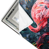 Led Wandbild Flamingo Dschungel Eleganz Quadrat Materialvorschau