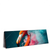 Led Wandbild Flamingo In Bunter Rauchwolke Panorama Produktvorschau Seitlich