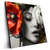 Led Wandbild Florale Schoenheit Quadrat Produktvorschau Seitlich